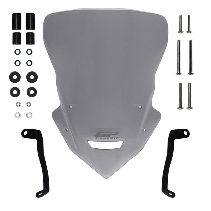 GP Kompozit Parabrisas Touring Ahumado Compatible Para Yamaha MT-25 / MT-03 2020-2023 