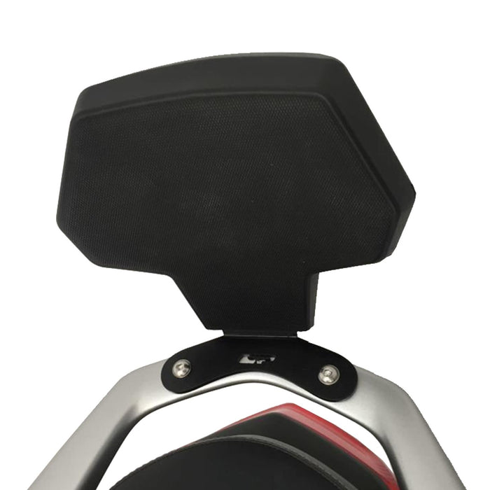 GP Kompozit Backrest Sissy Bar Black Compatible For Yamaha NMAX 125 / NMAX 155 2015-2023