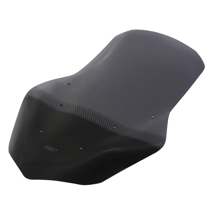 GP Kompozit Touring Windshield Windscreen With Bracket Smoked Compatible For Yamaha NMAX 125 / NMAX 155  2021-2024