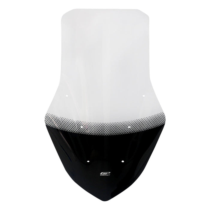 GP Kompozit Touring Windshield Windscreen With Bracket Clear Compatible For Yamaha NMAX 125 / NMAX 155  2021-2024