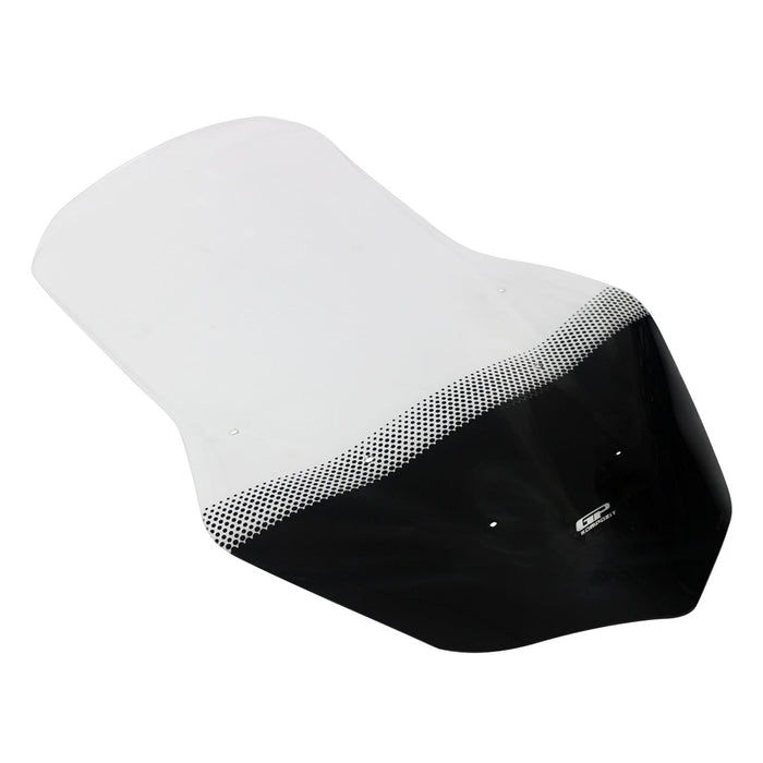 GP Kompozit Touring Windshield Windscreen With Bracket Clear Compatible For Yamaha NMAX 125 / NMAX 155  2021-2024