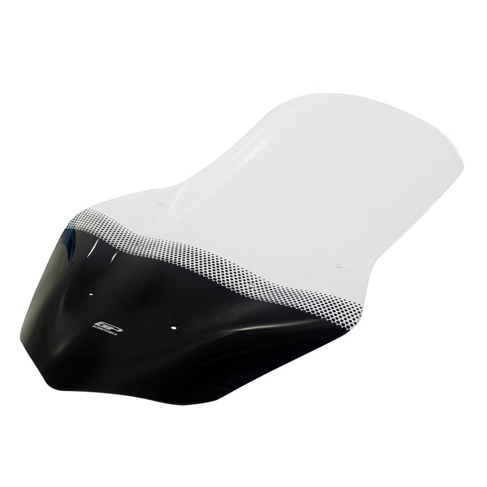 GP Kompozit Touring Windshield Windscreen With Bracket Clear Compatible For Yamaha NMAX 125 / NMAX 155  2021-2024