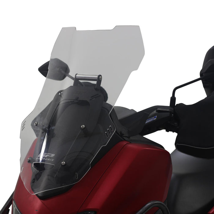 GP Kompozit Windshield Windscreen Clear Compatible For Yamaha NMAX 125 / NMAX 155  2021-2024