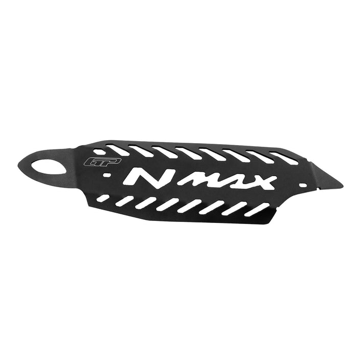 GP Kompozit Exhaust Guard Cover Black Compatible For Yamaha NMAX 125 / NMAX 155 2021-2024