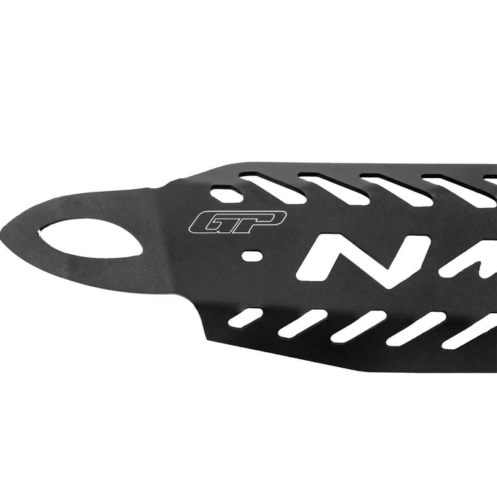 GP Kompozit Protector de Escape Deportivo Negro Compatible para Yamaha NMAX 125 / NMAX 155 2021 