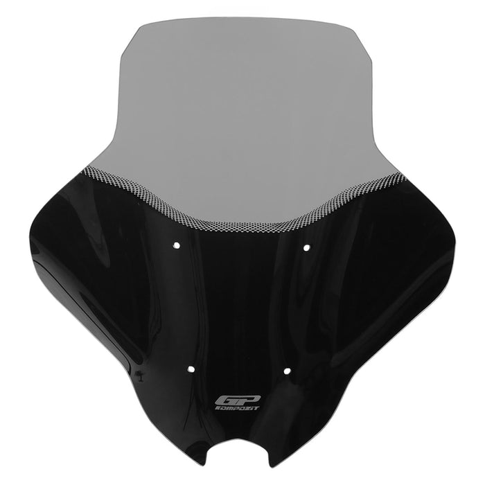 GP Kompozit Windshield Windscreen Smoked Compatible For Yamaha NMAX 125 / NMAX 155 2021-2025 2021-2025