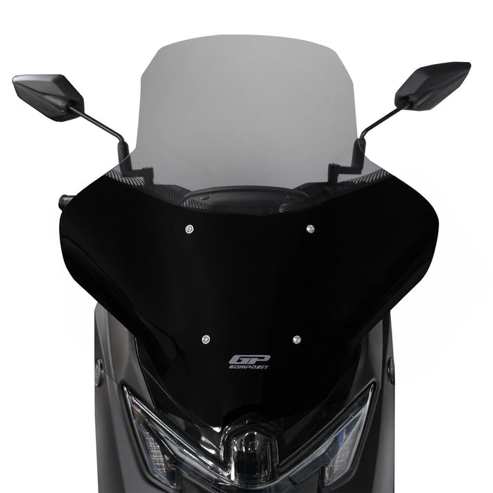 GP Kompozit Windshield Windscreen Smoked Compatible For Yamaha NMAX 125 / NMAX 155  2021-2025