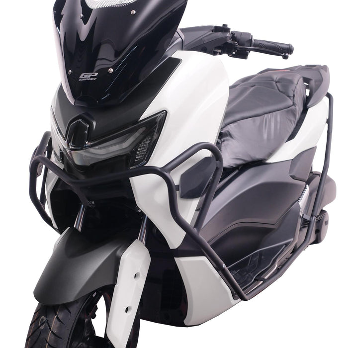 GP Kompozit Engine Protector Crash Bars Black Compatible For Yamaha NMAX 125 / NMAX 155 2025