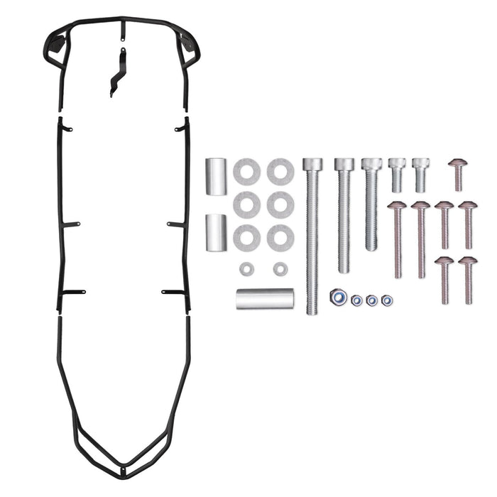 GP Kompozit Engine Protector Crash Bars Black Compatible For Yamaha NMAX 125 / NMAX 155 2025