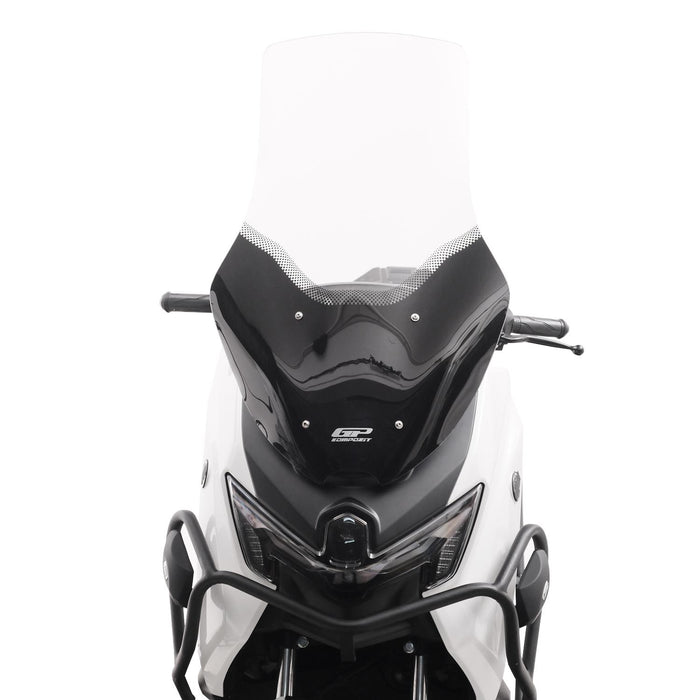 Cúpula parabrisas transparente GP Kompozit compatible con Yamaha NMAX 125 / NMAX 155 2025-2026