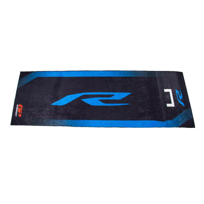 GP Kompozit Motorcycle Mat Black-Blue Compatible For R Universal