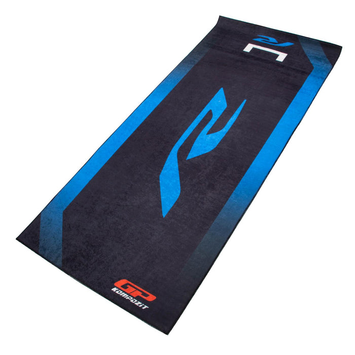 GP Kompozit Motorcycle Mat Black-Blue Compatible For R Universal