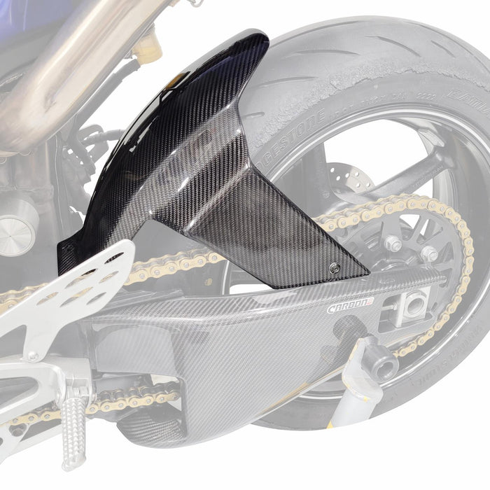 GP Kompozit Guardabarros trasero de fibra de carbono compatible con Yamaha YZF-R1 2011-2014 