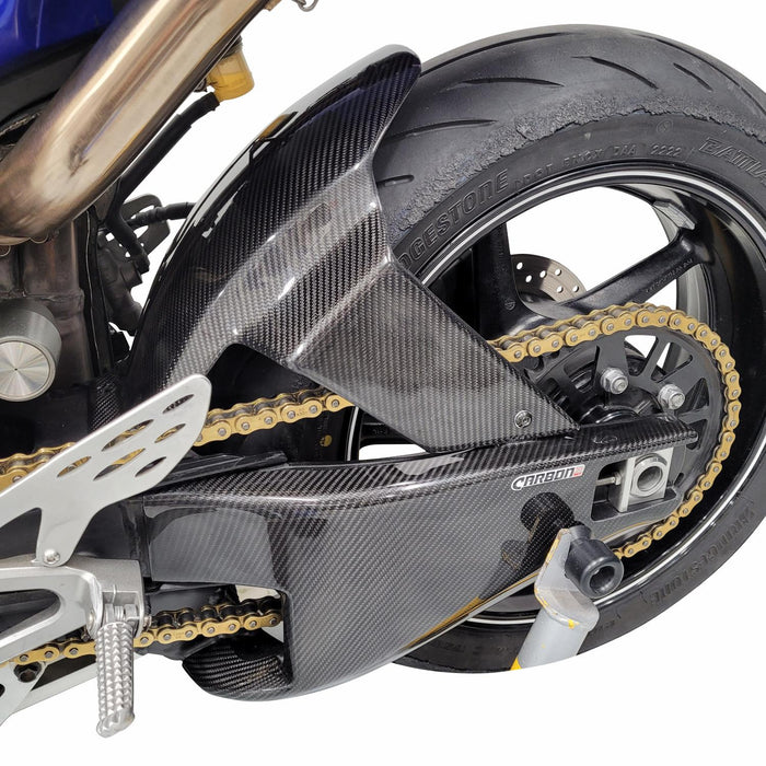 GP Kompozit Rear Fender Mudguard Carbon Fiber Compatible For Yamaha YZF-R1 2011-2014