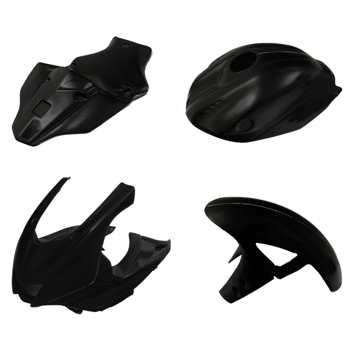 GP Kompozit For R6 2017-2023 Compatible Racing Fairing Black