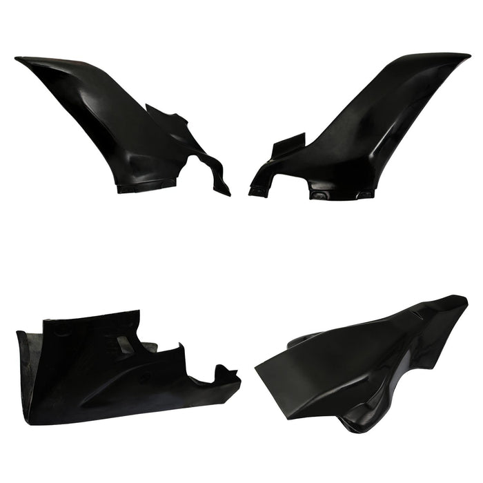 GP Kompozit For R6 2017-2023 Compatible Racing Fairing Black