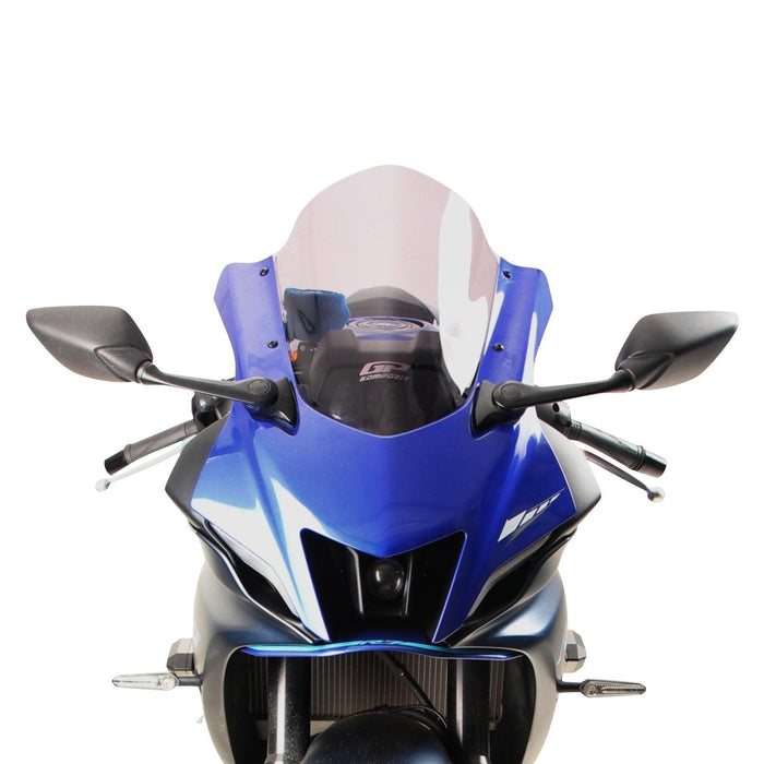 GP Kompozit Windshield Windscreen Black Compatible For Yamaha YZF-R7  2021-2023