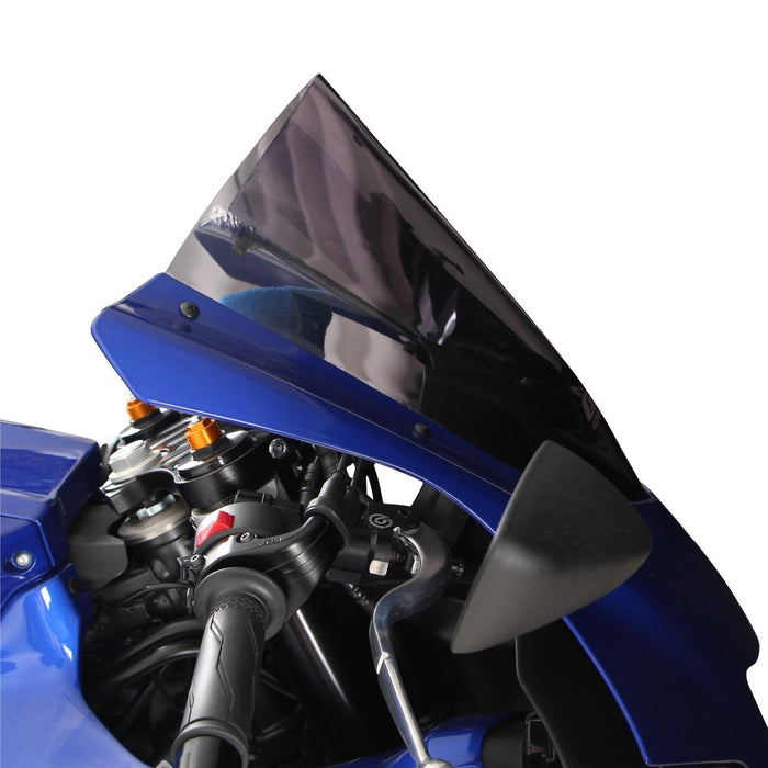 GP Kompozit Windshield Windscreen Black Compatible For Yamaha YZF-R7  2021-2023