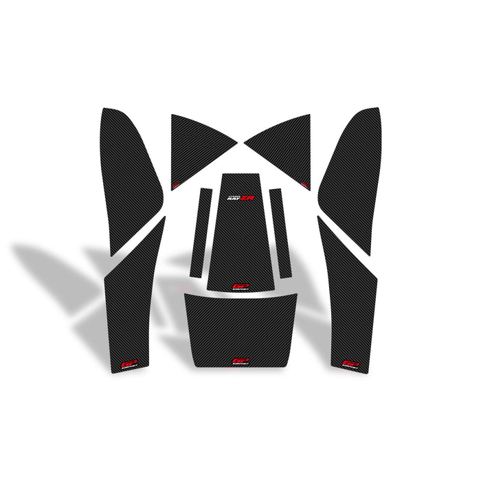 GP Kompozit Tank Pad Carbon Compatible For Yamaha Cygnus RayZR  2022-2024