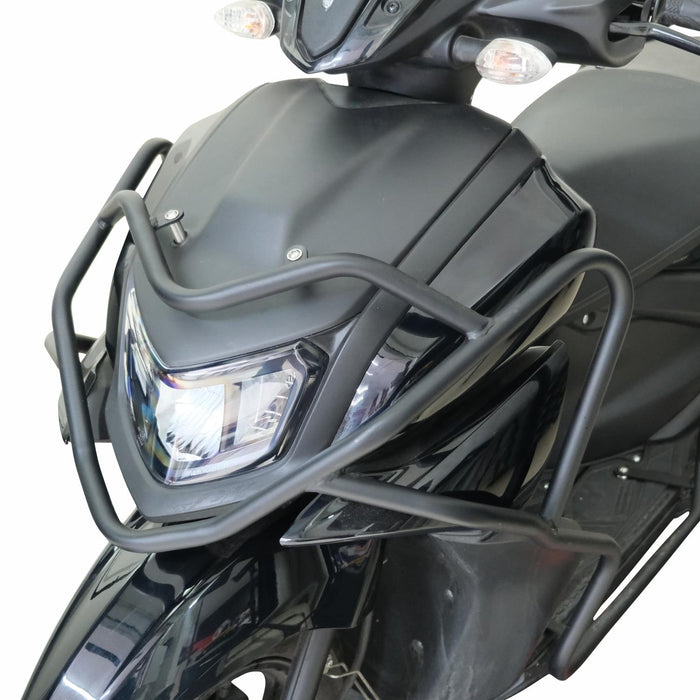 GP Kompozit Engine Guard Crash Bar Protection Black Compatible For Yamaha Cygnus RayZR 2024