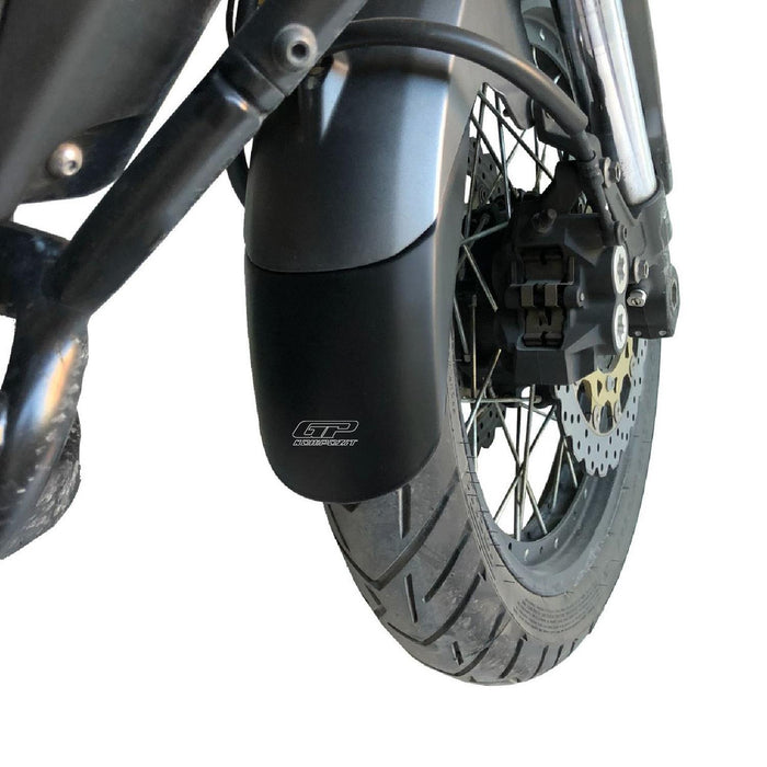 GP Kompozit Extensor de guardabarros delantero negro compatible con Yamaha Tenere 1200 2011-2017 