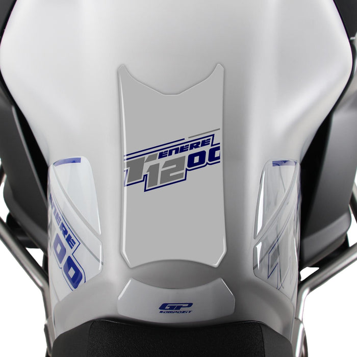 GP Kompozit Protector Depósito Azul-Gris Compatible Para Yamaha Tenere 1200 2011-2020 