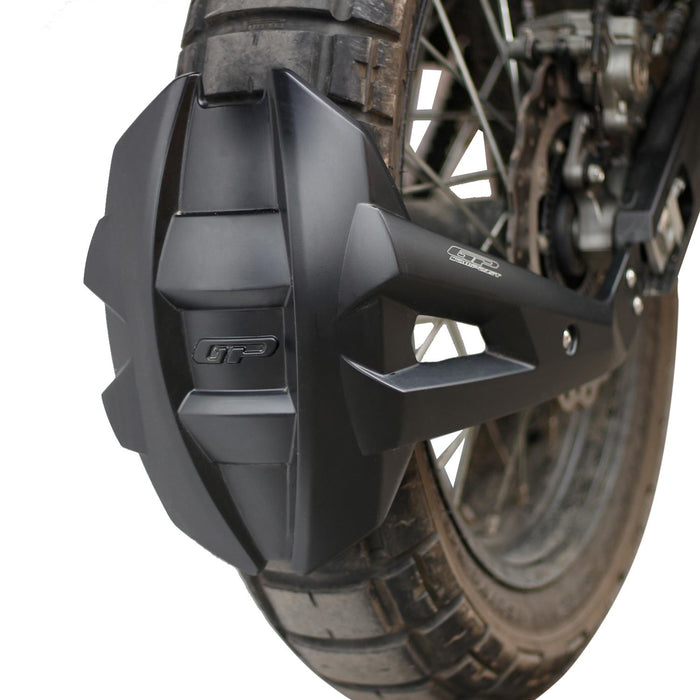 GP Kompozit Protector contra salpicaduras trasero negro compatible con Yamaha Tenere 700 2019-2023 