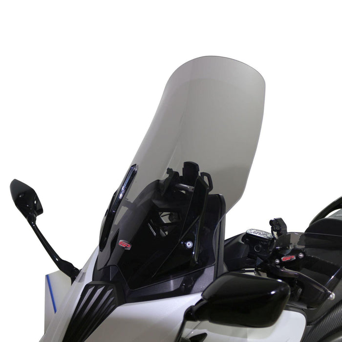 GP Kompozit Parabrisas Touring Ahumado Compatible Para Yamaha Tmax 2015-2018 