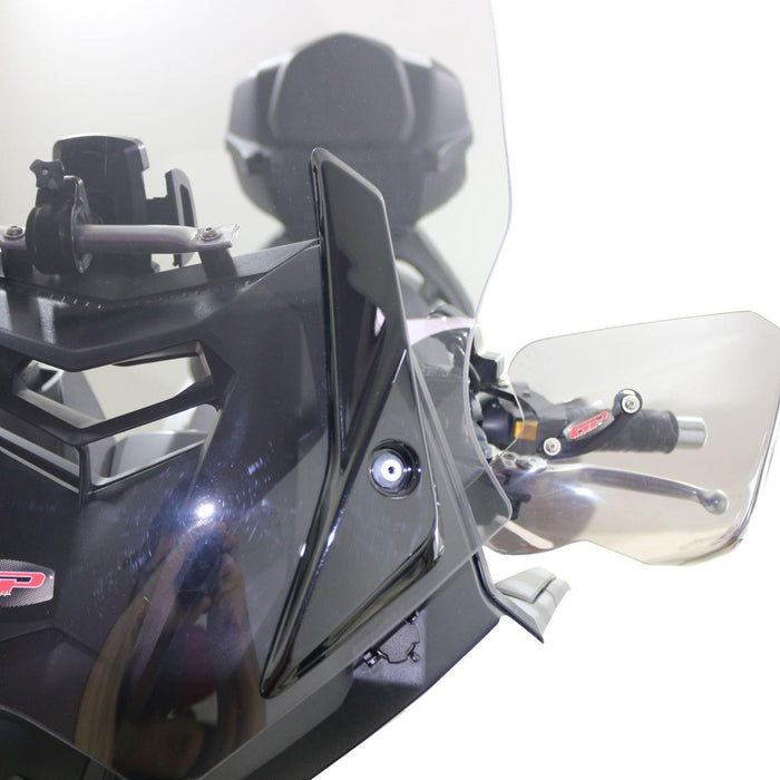 GP Kompozit Parabrisas Touring Ahumado Compatible Para Yamaha Tmax 2015-2018 