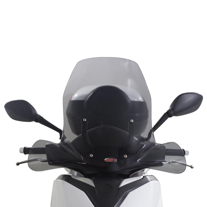 Cúpula parabrisas ahumado GP Kompozit compatible con Yamaha X-City 250 2007-2017