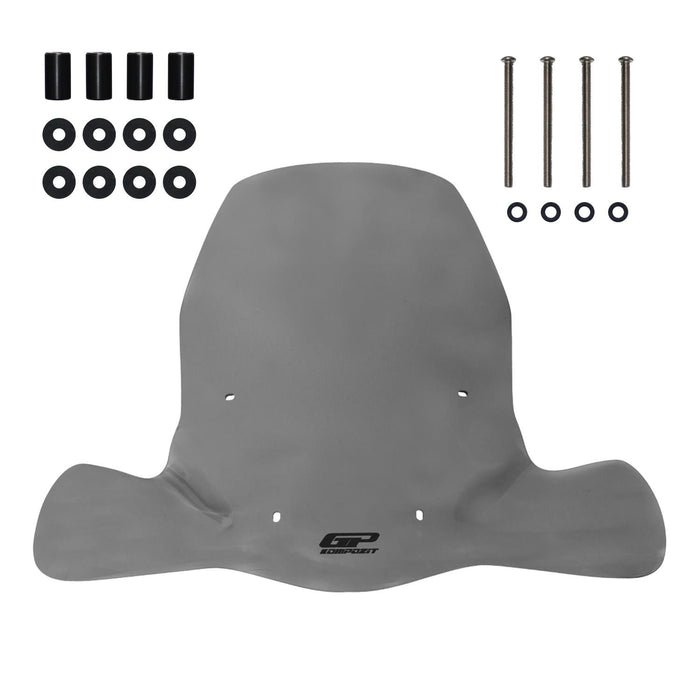 Cúpula parabrisas ahumado GP Kompozit compatible con Yamaha X-City 250 2007-2017
