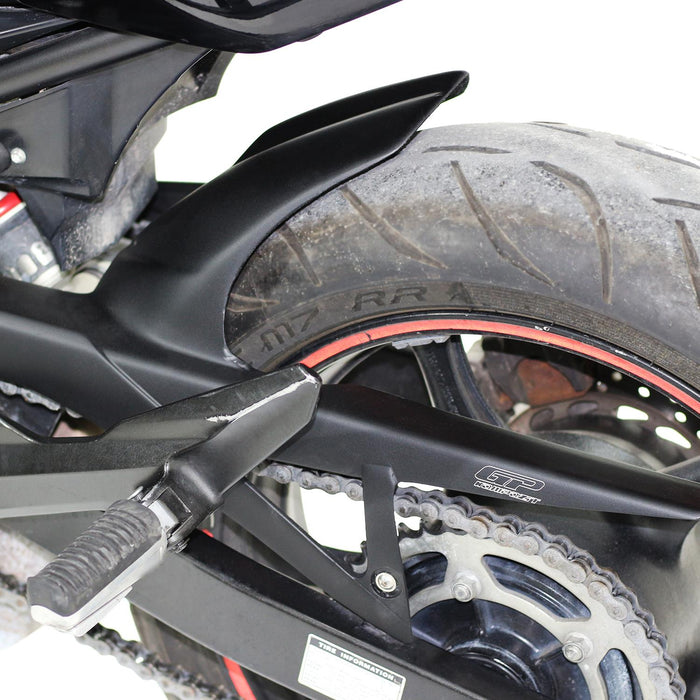 GP Kompozit Guardabarros trasero negro compatible para Yamaha XJ6 2011-2016 