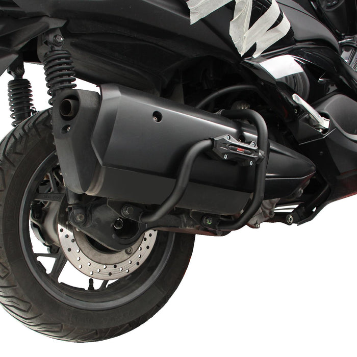 GP Kompozit Exhaust Guard Crash Bar Black Compatible For Yamaha