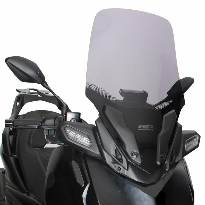 GP Kompozit Windshield Windscreen Smoked Compatible For Yamaha XMAX 250 / XMAX 300 2024