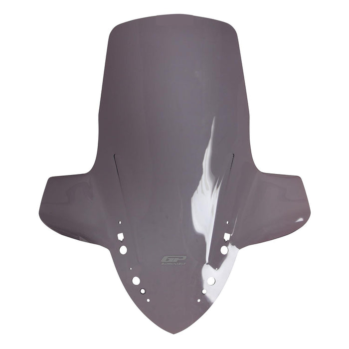 GP Kompozit Windshield Windscreen With Handguard Smoked Compatible For Yamaha XMAX 250 / XMAX 300 / XMAX 400  2018-2022