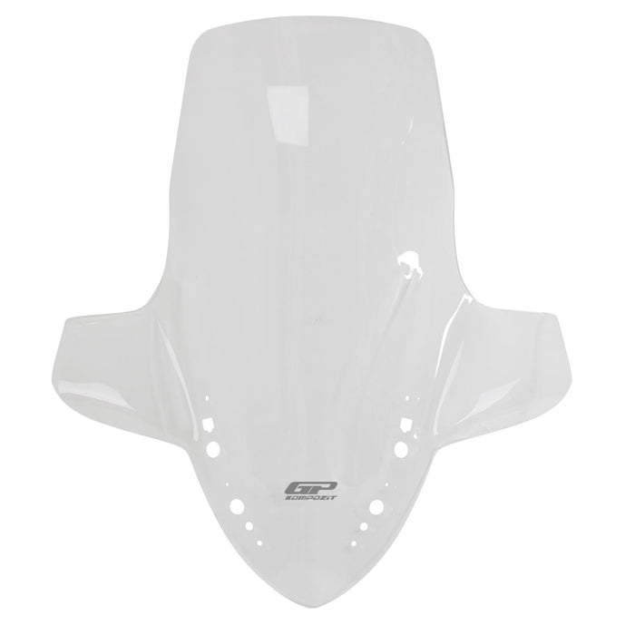 GP Kompozit Windshield Windscreen With Handguard Clear Compatible For Yamaha XMAX 250 / XMAX 300 / XMAX 400  2018-2022
