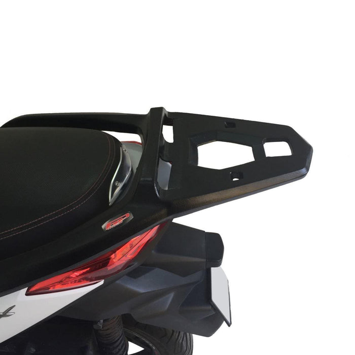 GP Kompozit Rear Luggage Rack Black Compatible For Yamaha XMAX 250 / XMAX 400 2014-2017