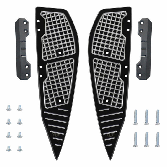 GP Kompozit Footboards Aluminum Compatible For Yamaha XMAX 250 Tech Max / Iron Max 2018-2024