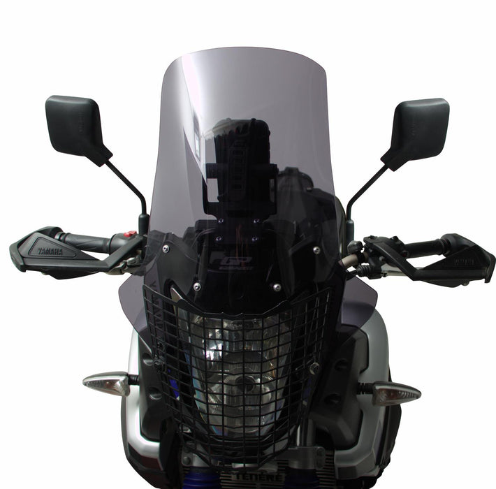 GP Kompozit Windshield Windscreen Black Compatible For Yamaha XTZ 660Z 2008-2016