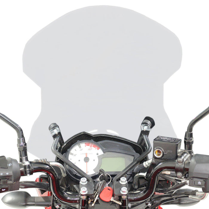 GP Kompozit Parabrisas Ahumado Compatible con Yamaha YS125 2017-2020