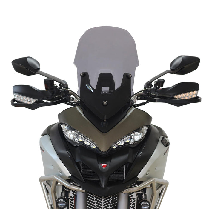 GP Kompozit Windshield Windscreen Transparent Compatible For Ducati Multistrada 1200 2015-2018