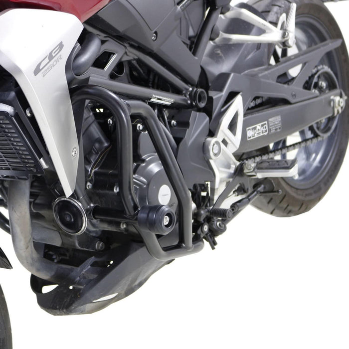 GP Kompozit Engine Guard Crash Bar Protection Black Compatible For Honda CB250R / CB300R 2018-2024