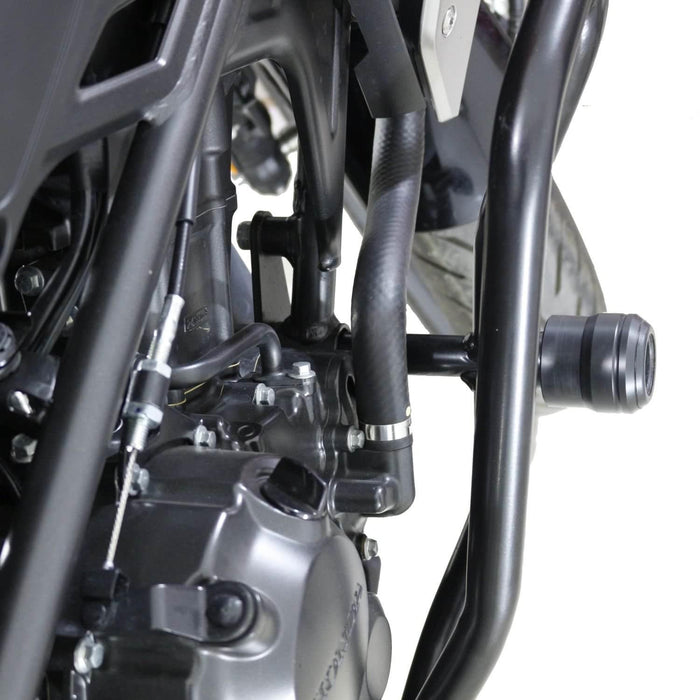 GP Kompozit Engine Guard Crash Bar Protection Black Compatible For Honda CB250R / CB300R 2018-2023