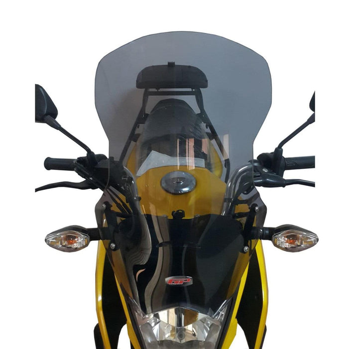 GP Kompozit Windshield Windscreen Smoked Compatible For Honda CB125F 2018-2020