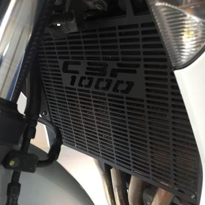 GP Kompozit Radiator Guard Black Compatible For Honda CBF1000 2010-2017