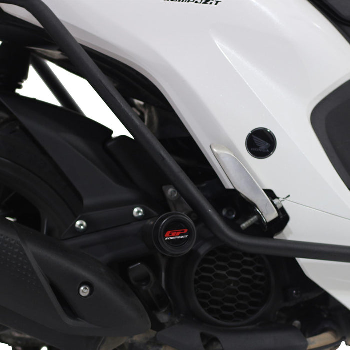 GP Kompozit Escape Crash Frame Slider Negro Compatible para Honda Dio 2021-2023 