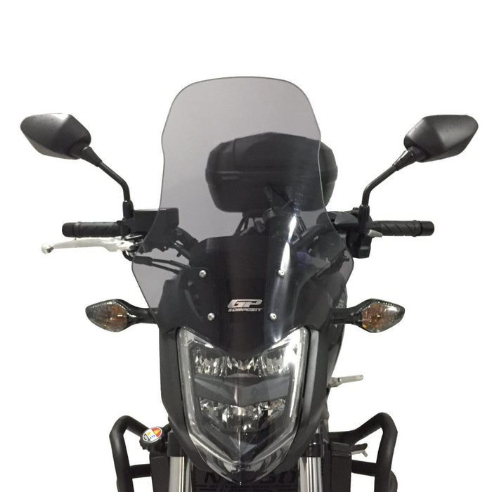 GP Kompozit Windshield Windscreen Black Compatible For Honda NC700S / NC750S 2012-2020