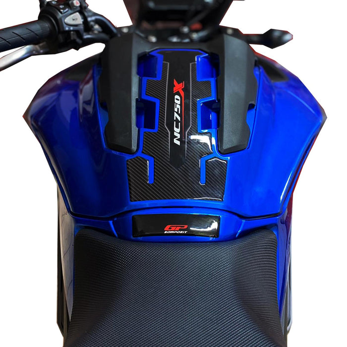 GP Kompozit Protection de réservoir Rouge Compatible pour Honda NC750X 2016-2020 