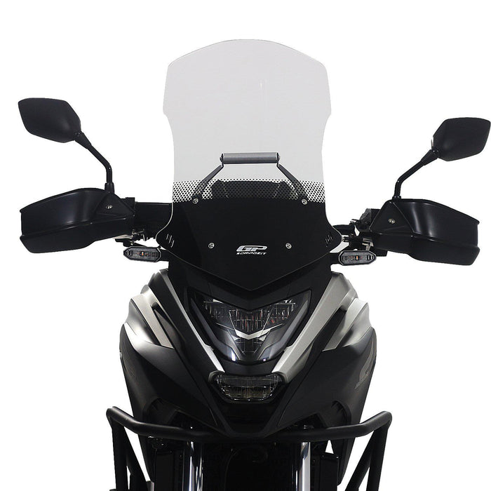 GP Kompozit Silkscreened Windshield Windscreen Transparent Compatible For Honda NC750X 2021-2024