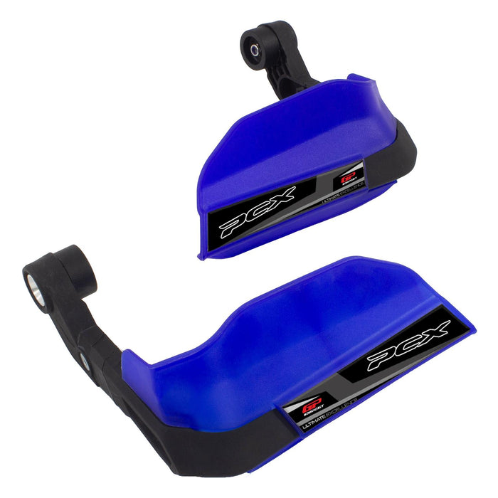 GP Kompozit Protège-mains bleu compatible pour Honda PCX125 / PCX150 2014-2023 